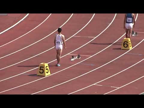 2018 関西学生陸上競技種目別選手権大会　男子400ｍH決勝