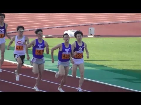 関東インカレ　男子1部1500m決勝 2019.5.24