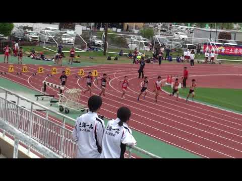 2018 茨城県高校総体陸上 県南地区男子100m準決勝1組