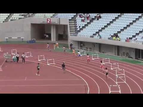 2019年度 近畿地区高校総体陸上 女子400mH準決勝3組