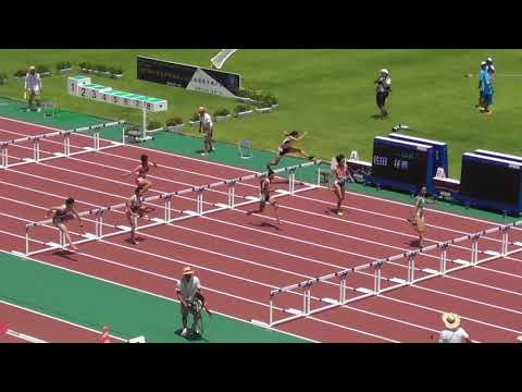 2018三重IH　女子100mH予選8組