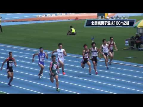 2016関東高校陸上北関東男子混成100m