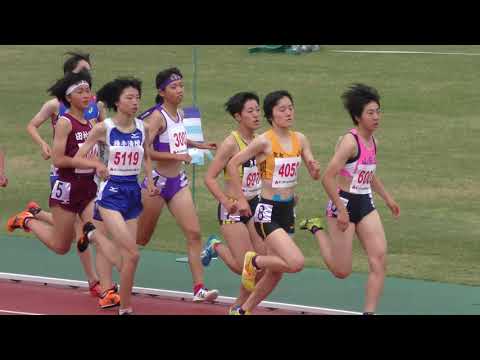 2018 東北高校陸上 女子 800m 準決勝1組