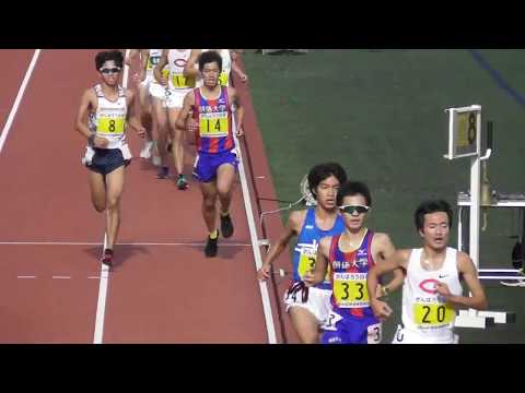 【頑張れ中大】10000m記録挑戦会 6組 関口･神崎･岩佐･岩原･矢野 2018.11.24