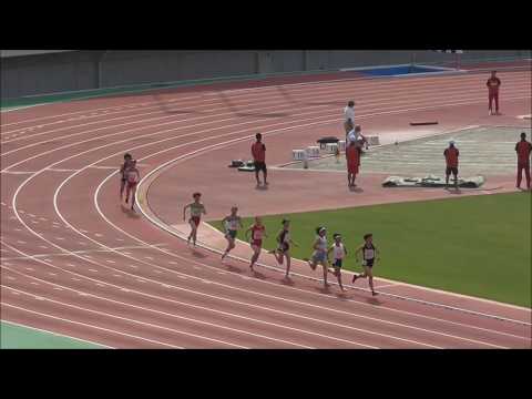 20170616 中国地区高校総体陸上 女子1500m決勝
