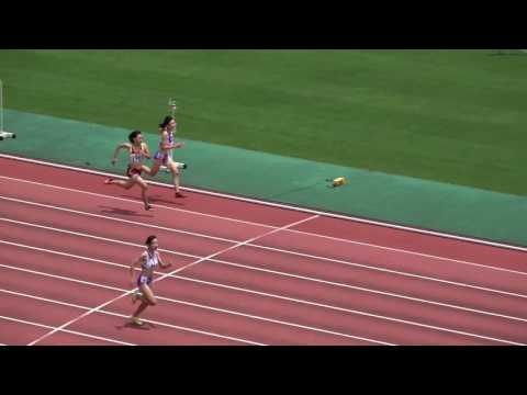 高女 B200m 決勝_2017福岡県高校学年別選手権