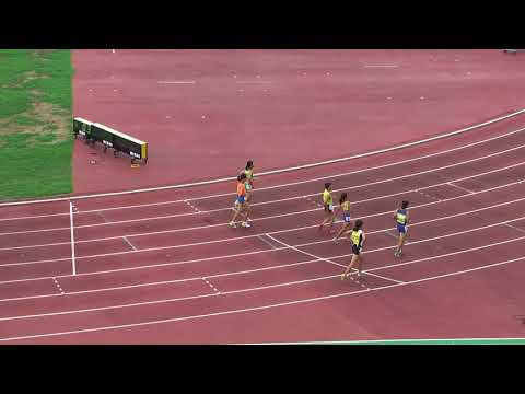 H29　千葉県ｼﾞｭﾆｱｵﾘﾝﾋﾟｯｸ最終選考　C女子100m　予選3組