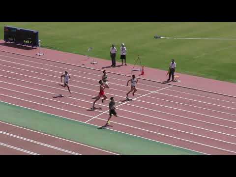 H30　関東選手権　男子200m　予選2組