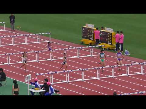 H30　南関東　女子100mH　予選2組
