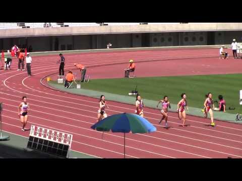 2015 日本インカレ陸上 女子100m 予選1