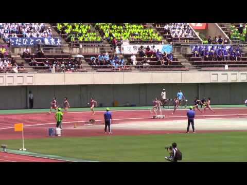 2016 日本インカレ陸上 女子200m予選5