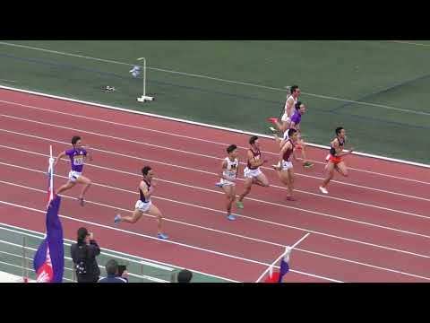 H30　六大学対校　男子100m決勝