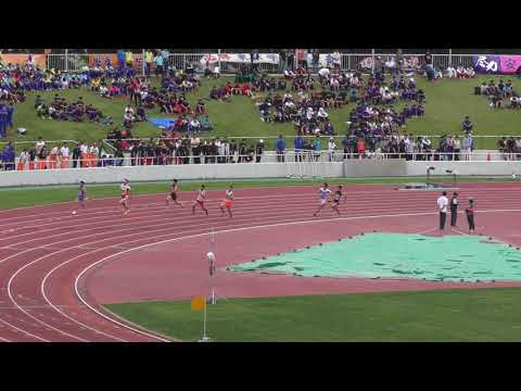 H30　千葉県高校総体　男子200m　予選2組