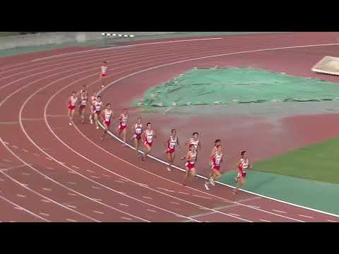 第70回東京都高等学校新人陸上競技大会第一支部予選会 男子OP 1500m 予選1組