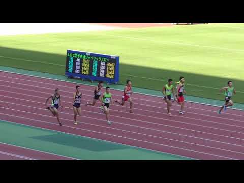 H29　ジュニアオリンピック　C男子100m　予選6組