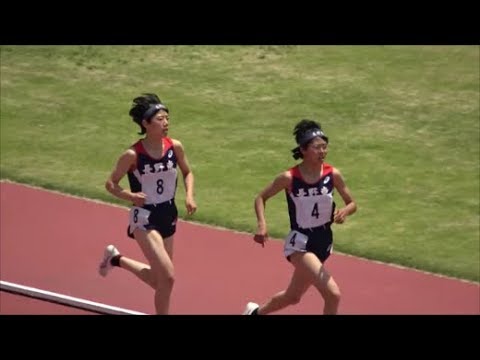 長野県高校総体陸上2018 女子3000m決勝