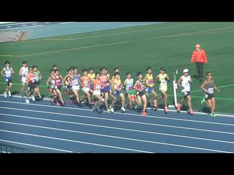 2020 12 20 松戸市陸上記録会 男子5000m 潮田①