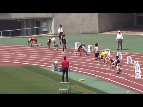 第93回関西学生陸上競技対校選手権大会　男子２部200ｍ決勝