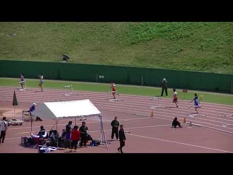 20180408福岡県春季記録会 高校女子400mH決勝2組 Fukuoka Pref. Spring Track Meet H.S. Women&#039;s 400mH Final-2