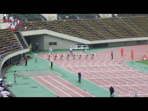 2016年度兵庫選手権　女子100mH A決勝（-0.8）