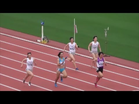 群馬県陸上競技選手権2017 女子200m決勝