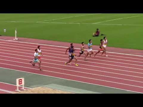 2019日本インカレ陸上 男子100m 準決勝1～3