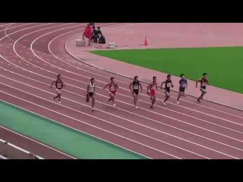 2018 茨城県高校新人陸上 男子100m決勝