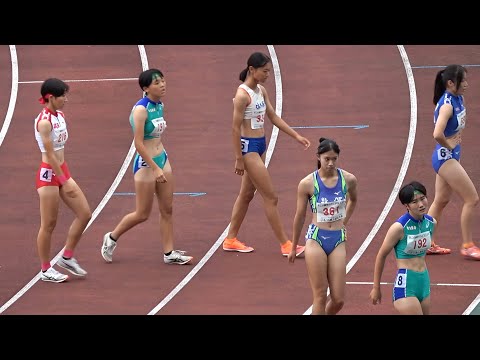 予選 U18 女子100mH U18・U16陸上2024