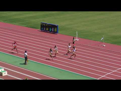 H30　関東選手権　女子200m　準決勝1組