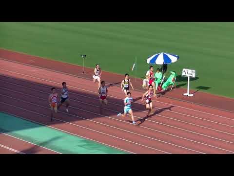 20180317_第3回宮崎県記録会_一般・高校男子100m_6組