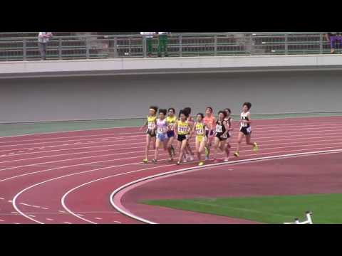 2016 東海高校総体陸上 女子1500m決勝