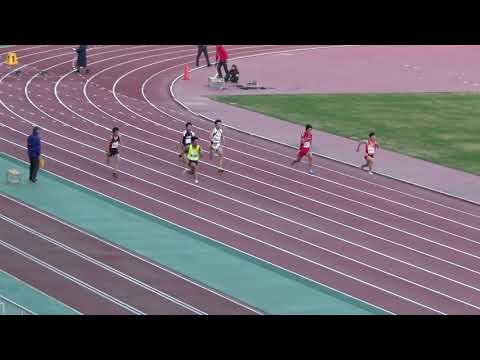 2019 第1回県記録会 高校・一般男子100mタイムレース9組