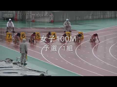2019.6.14 南九州大会 女子100m 予選