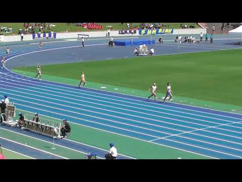 2018近畿高校ユース陸上　共通女子4×400mリレー準決勝2組（上位）