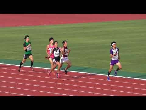 2017 東北高校新人陸上 男子4×400mR 決勝