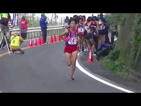 全九州高等学校駅伝競走大会　女子1区中継所