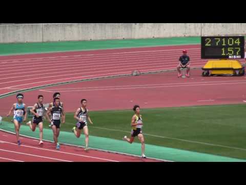 2017 東北高校陸上 男子 800m 予選2組