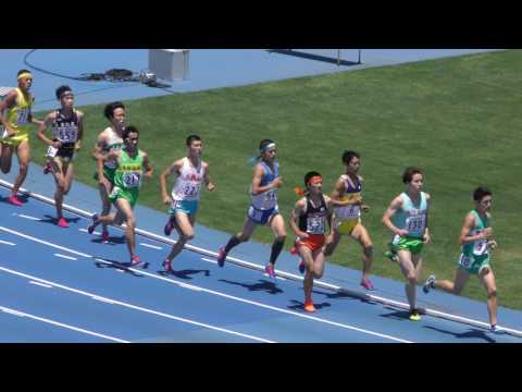 20160617関東高校総体男子1500m南関東予選2組