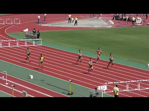 男子400mH 準決勝1組　関東学生新人 R01