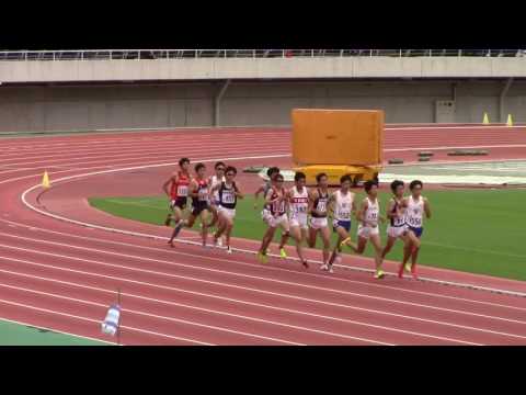 2017 西日本インカレ陸上 男子1500m 決勝