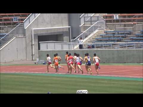 1500m男子　予選2組目　～愛媛県高校総体2017・陸上競技～