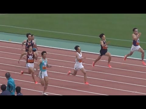 決勝 3部・2部・1部 男子400m 関東インカレ陸上2025