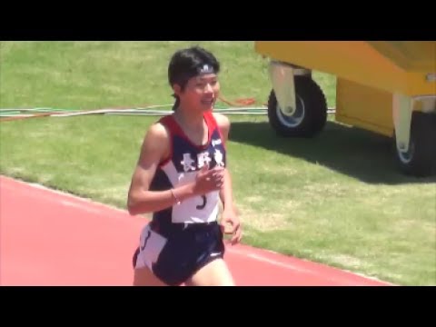 長野県高校総体陸上2017 女子3000m決勝 大会新記録
