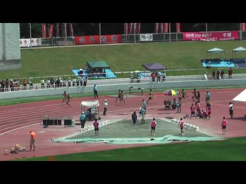 H29　千葉県　中学通信陸上　男子200m　準決勝2組