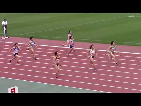 2019東海学生陸上女子100m予選1～4