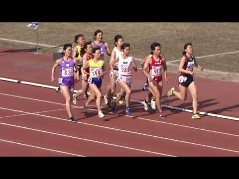 第67回大阪学生陸上競技選手権大会　女子1500ｍ決勝