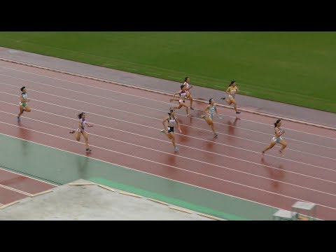 H30　関東高校新人　女子4x100mR　決勝