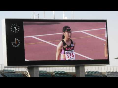 20170507 第４回木南道孝記念陸上競技大会　中学女子　100m　決勝