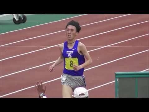 第55回 四大学対校陸上 男子5000m 2019.4.14