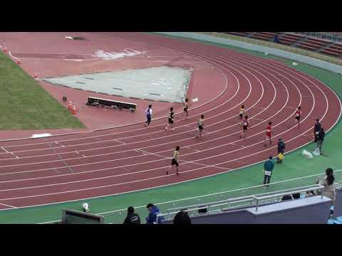 2018 第1回県記録会 中学男子100m8組